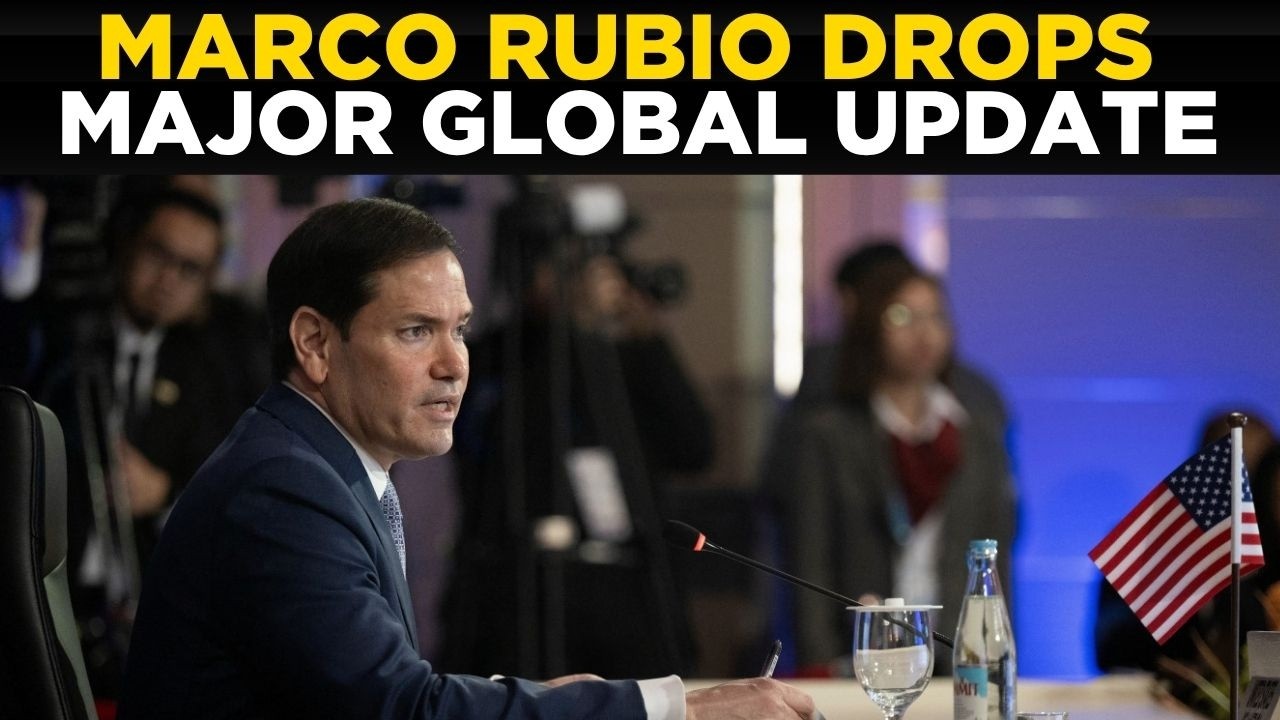 US NEWS LIVE: Marco Rubio Delivers Major Press Briefing at ASEAN Summit | Key Global Updates