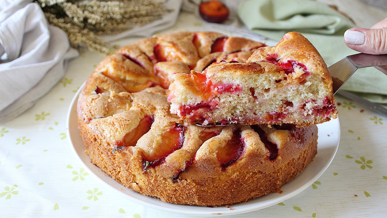 TORTA SOFFICE ALLE SUSINE- La cucina di Rita