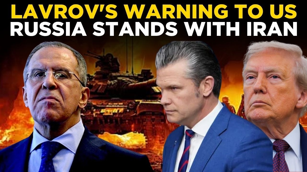 WORLD NEWS LIVE: Sergey Lavrov Warns US — “Russia Will Not Abandon Iran Under...