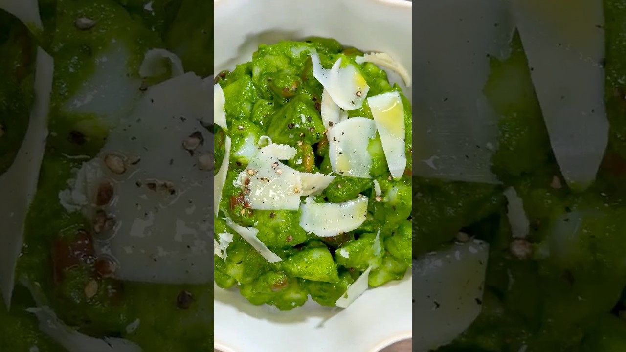 INSALATA di PATATE con CREMA di RUCOLA💚 #Shorts