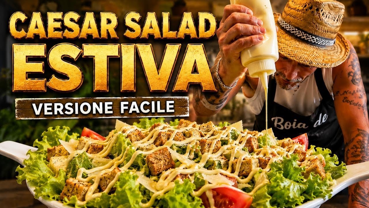 Caesar salad estiva,VERSIONE FACILE