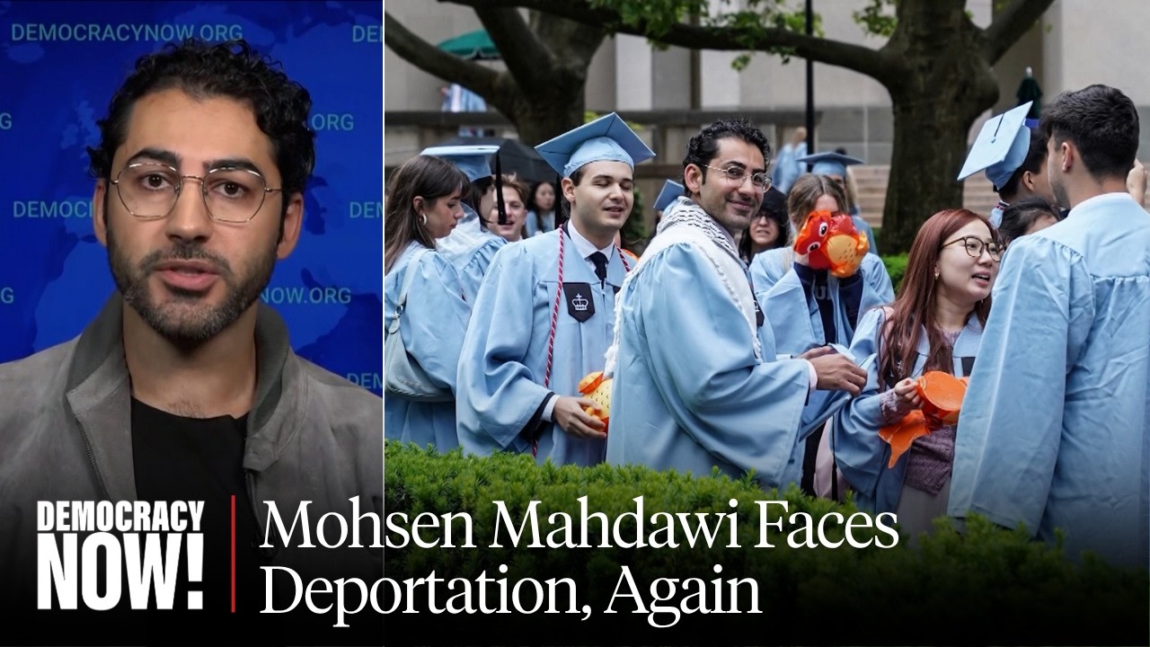 "Enough Is Enough": Mohsen Mahdawi Says New Deportation Threat Seeks to Silence Palestine Activism