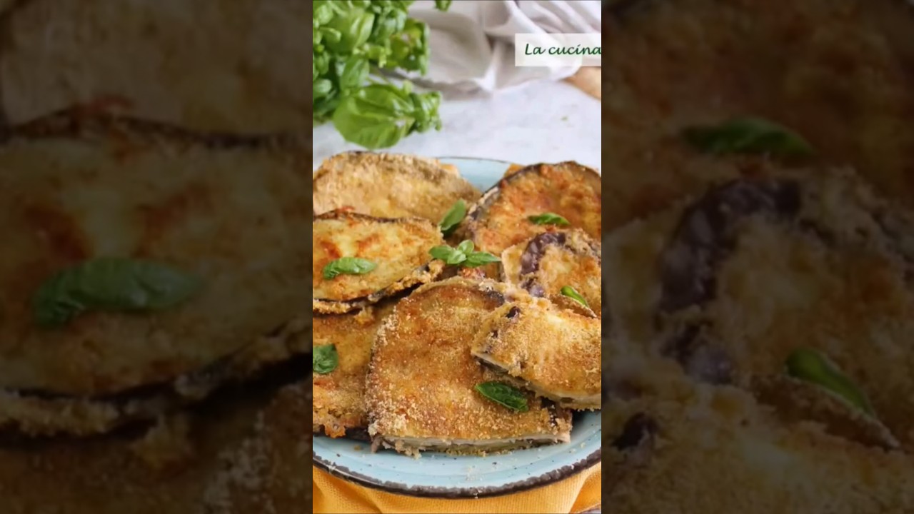COTOLETTE DI MELANZANE #cotoletta #melanzane #ricetteestive
