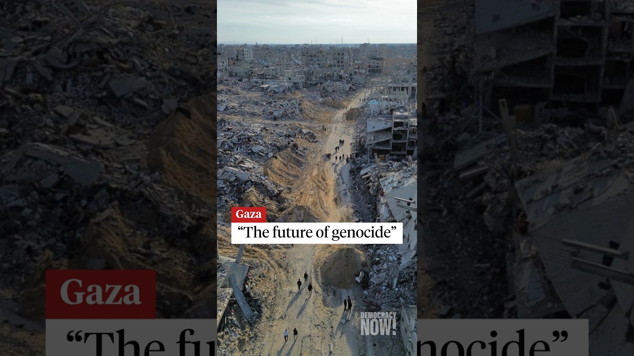 Why Gaza is "the future of genocide"