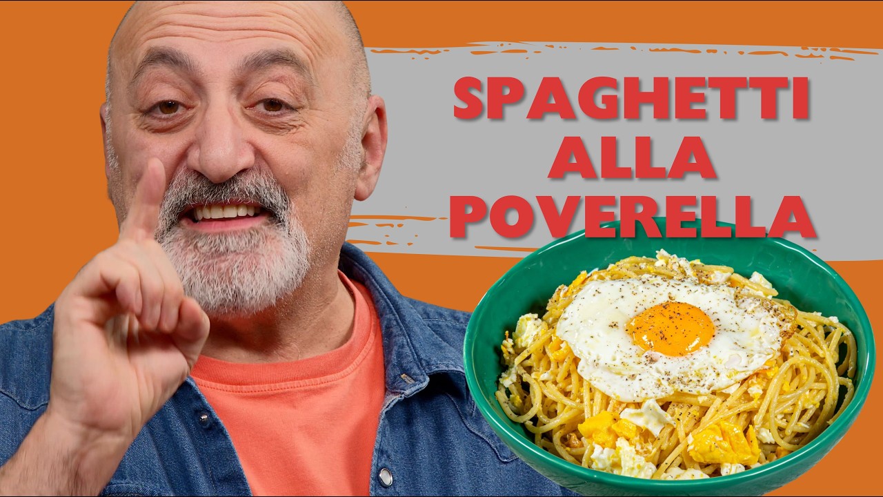 Spaghetti alla poverella🍝 La Ricetta della Tradizione Facile, Veloce e Saporita