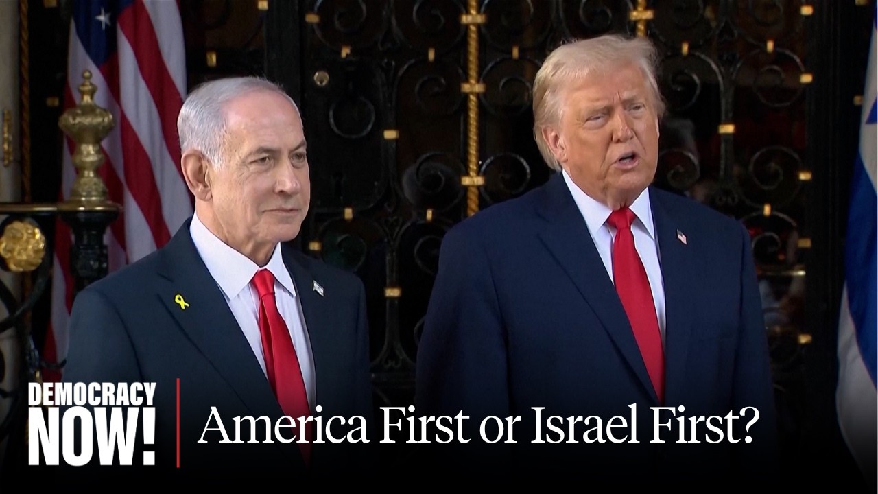 "America First or Israel First?" Ex-Israeli Negotiator Daniel Levy on Saudi Nuke Deal, Iran & More