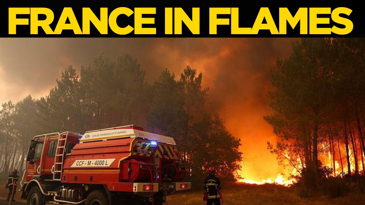 Europe wildfires LIVE: France, Spain scramble to control wildfires as over 25...