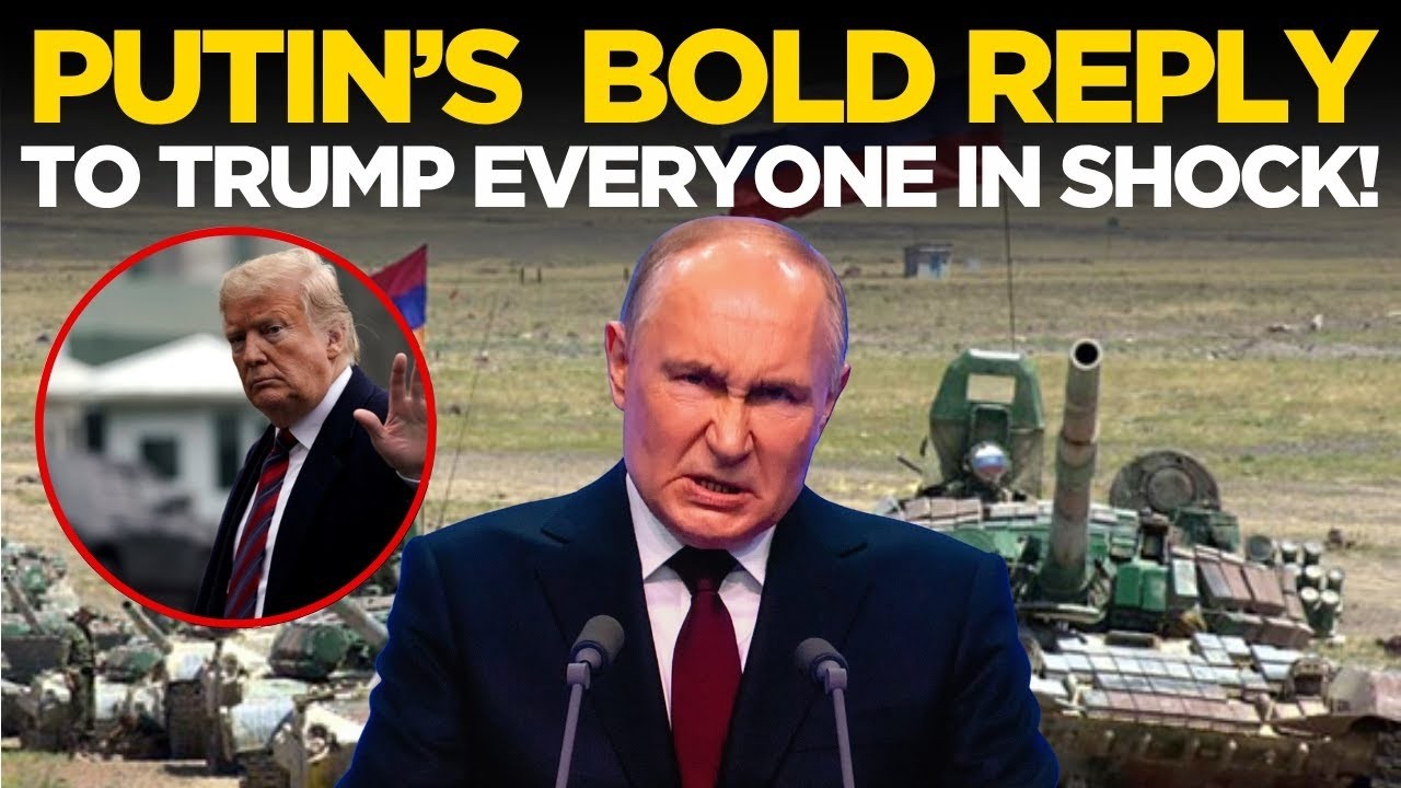 LIVE | Putin’s BOLD Reply to Trump STUNS the World—Geopolitical Shockwaves Unleashed! | Putin