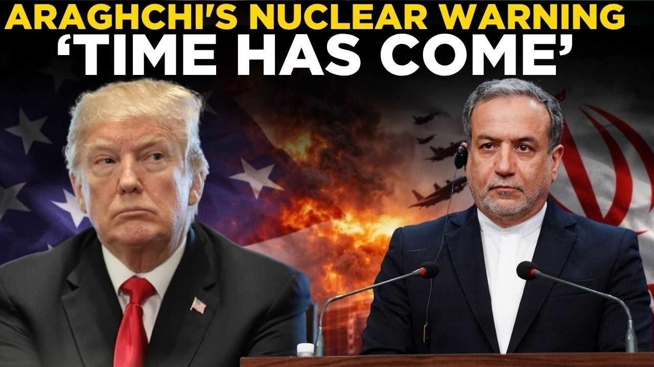US-IRAN WAR LIVE: Araghchi's Explosive ‘Time Has Come’ Warning STUNS Washington, Middle East on Edge