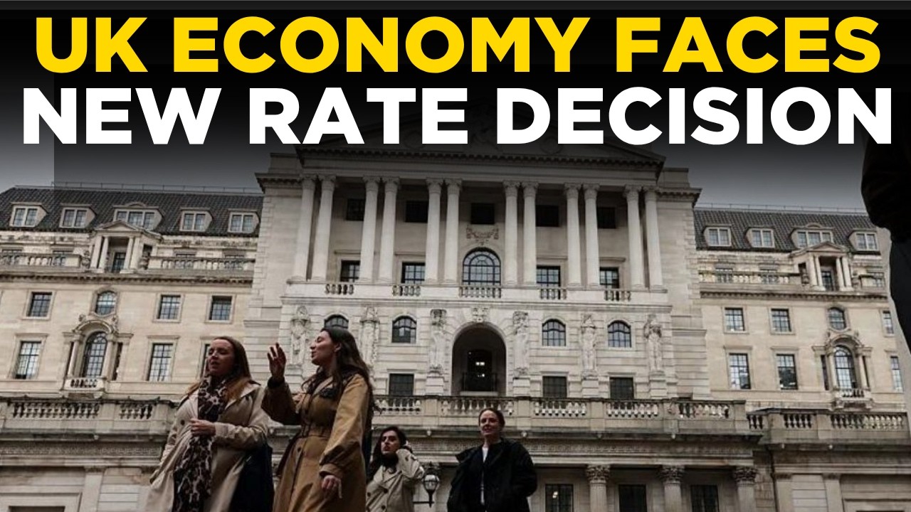 BOE INTEREST RATES LIVE | Andrew Bailey Warns of Inflation Shock as Rates Held at 3.75%