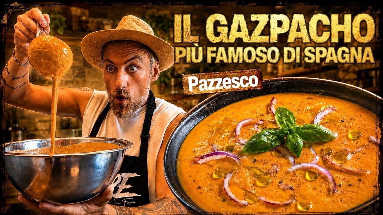 Il Gazpacho più famoso di Spagna,PAZZESCO🇪🇸 