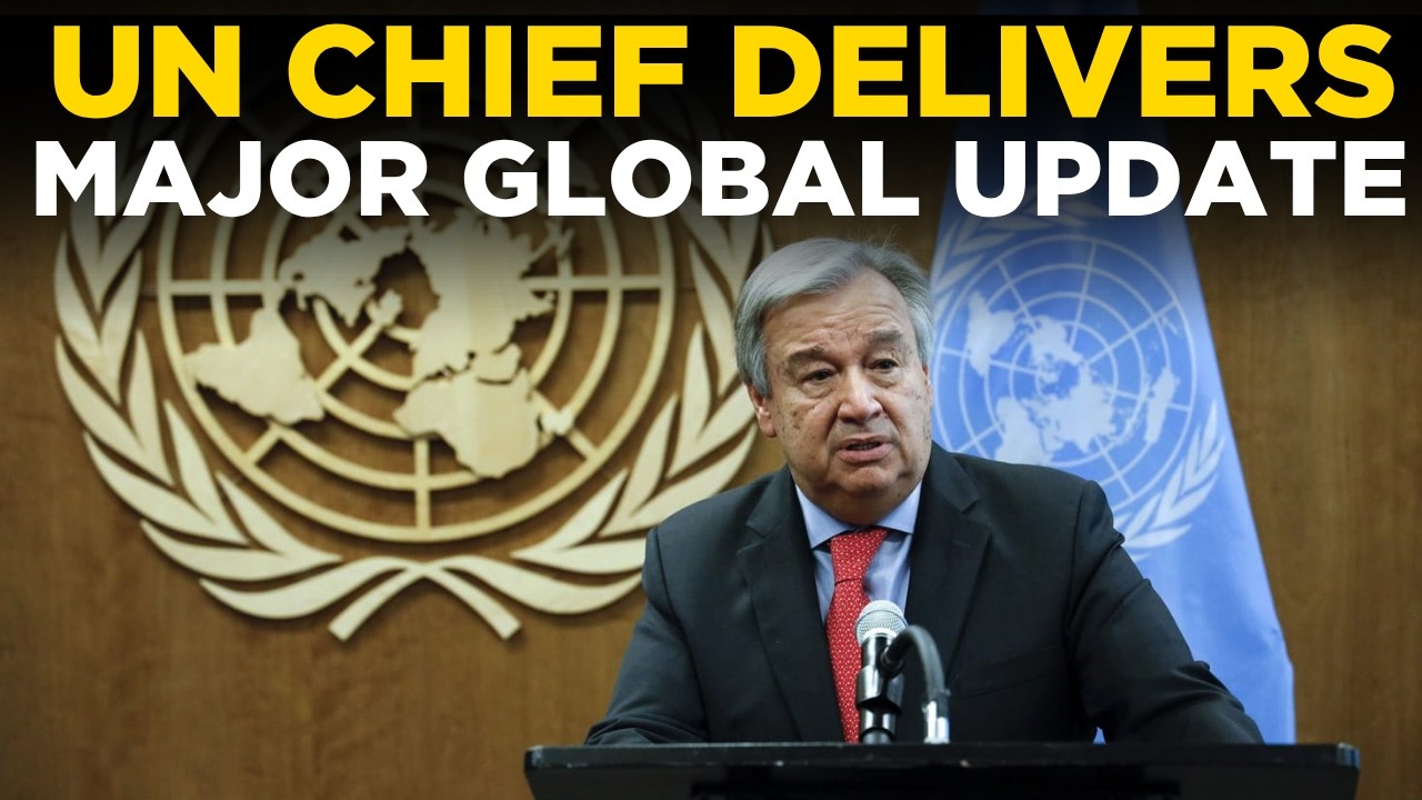 UN Chief Briefing LIVE | Guterres Issues Urgent Middle East War Warning After Iran Missile Attacks