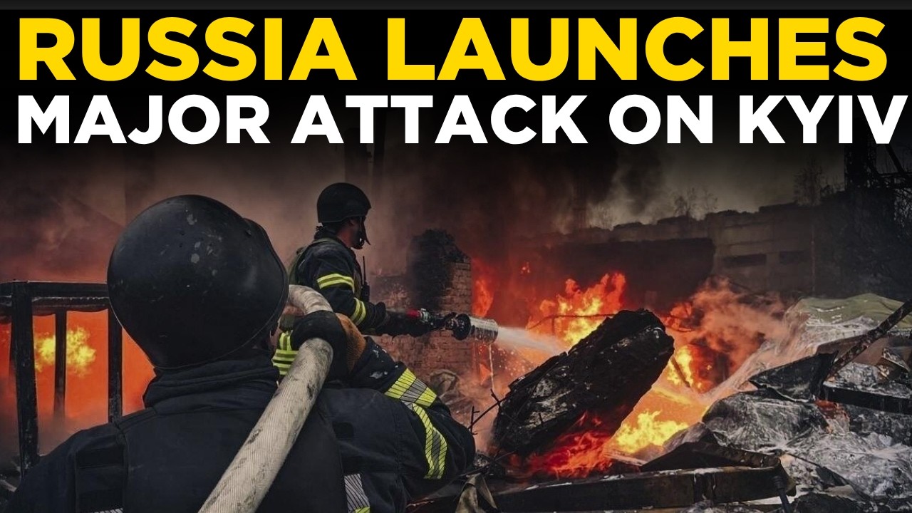 KYIV MISSILE ATTACK LIVE | Ground Zero in Kyiv, Residential Block Destroyed by Russia