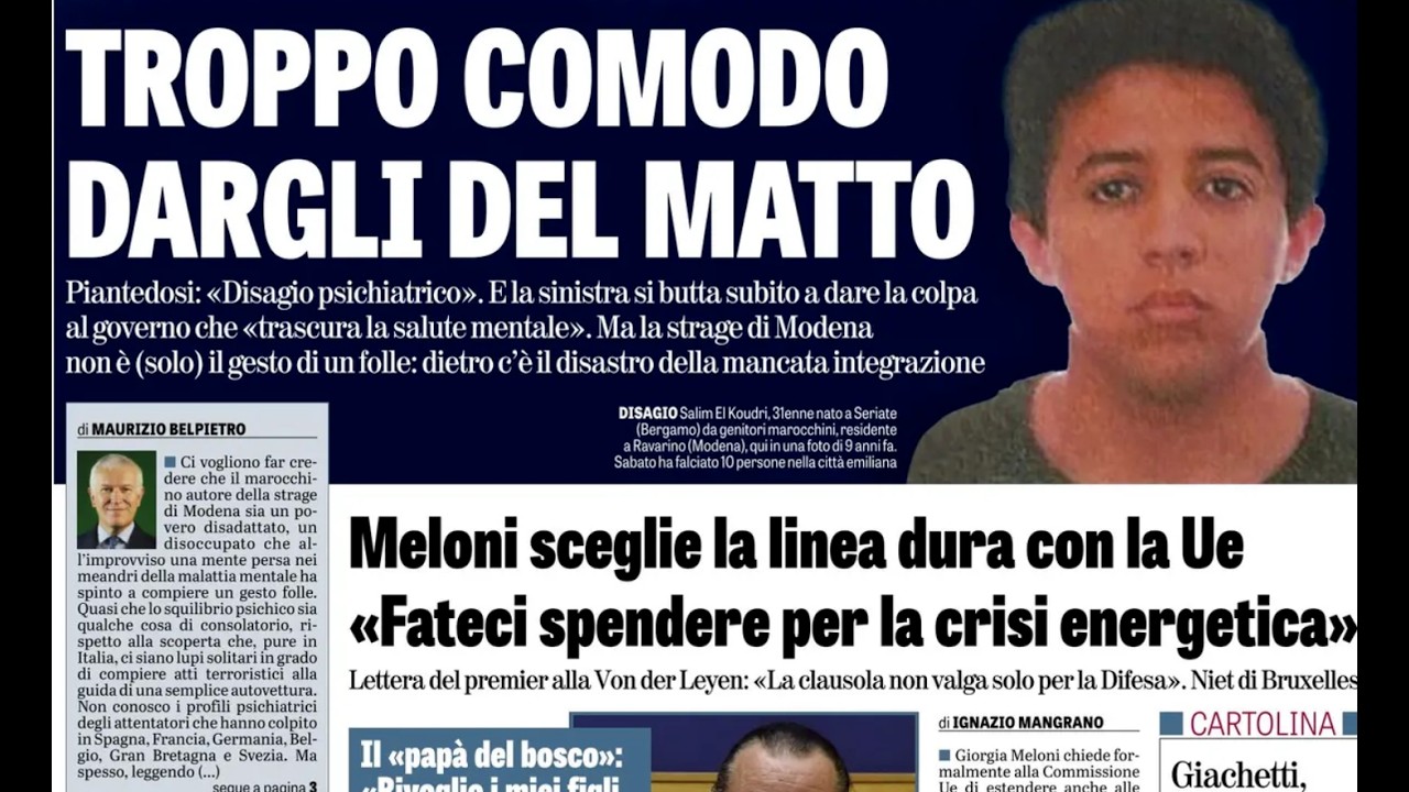 RASSEGNA STAMPA 18 MAGGIO 2026. QUOTIDIANI NAZIONALI ITALIANI  PRIME PAGINE DEI GIORNALI DI OGGI