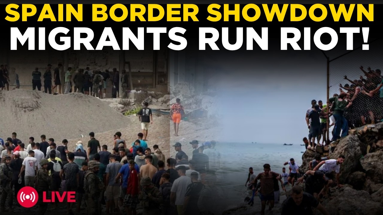 Breaking LIVE | Spain Turns Back Morocco Migrant Influx After Deadly Border Crossing Into Ceuta
