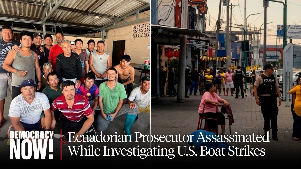 Ecuadorian Prosecutor Assassinated While Investigating U.S. Boat Strikes