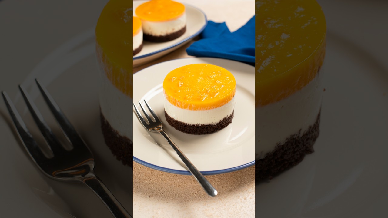 🍈🥄🤍 Mini cheesecake al melone #adv #shorts