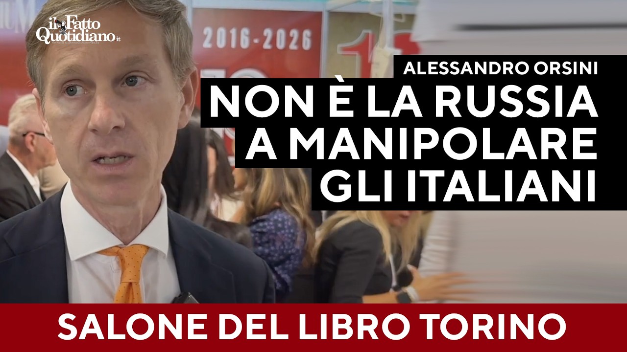 Orsini: "Non è la Russia a manipolare gli italiani. È l’Italia stessa"