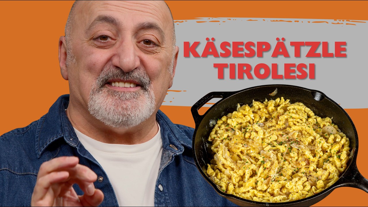 Spätzle al Formaggio 🧀 La Vera Ricetta Tirolese (Käsespätzle Originali)