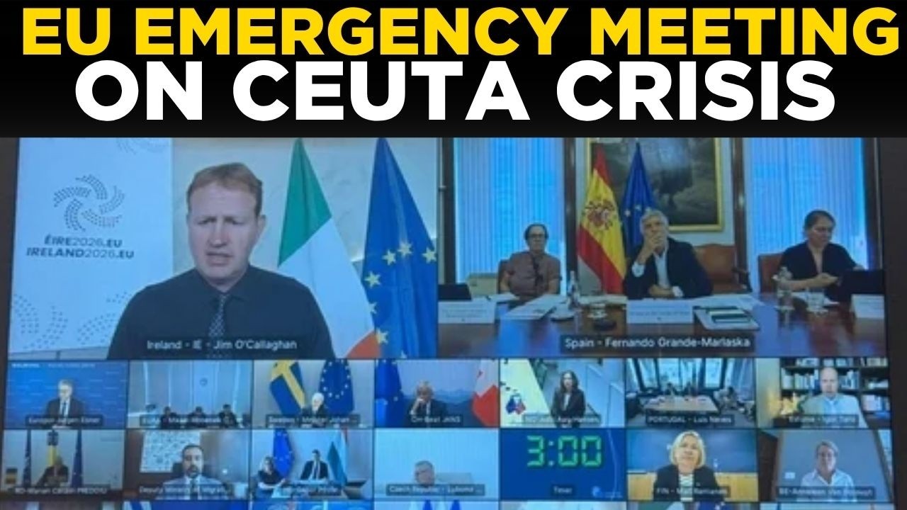 WORLD NEWS LIVE: EU Holds Emergency Ceuta Meeting as Spain Faces Border Pressure