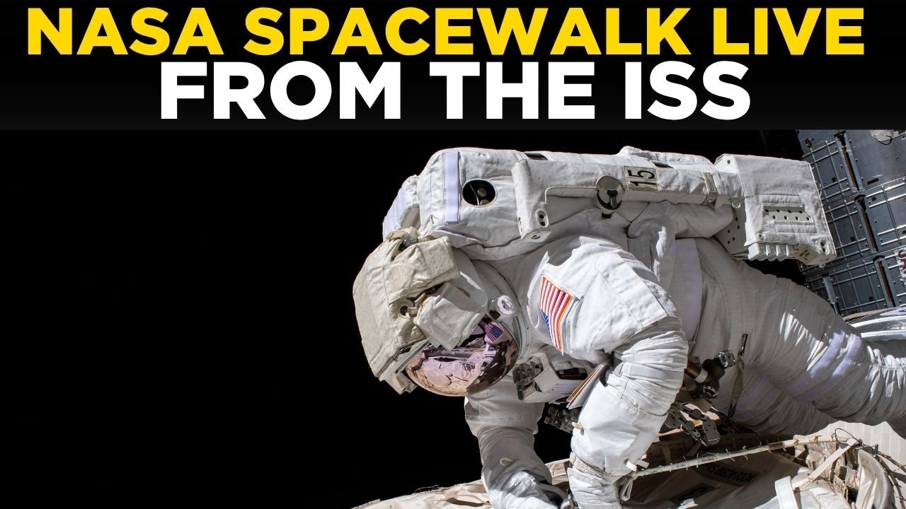 SPACE LIVE: NASA Astronauts Jessica Meir & Anil Menon Begin Critical ISS Spac...