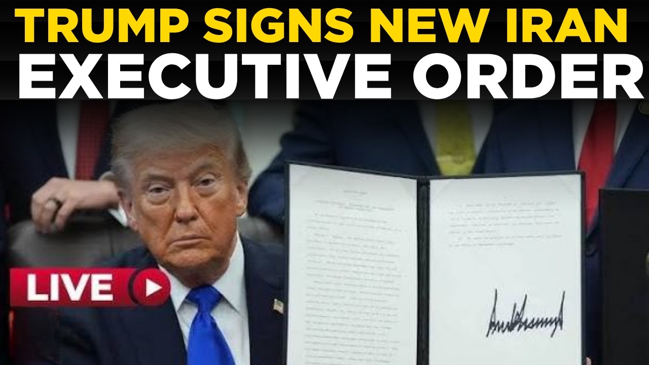 TRUMP EXECUTIVE ORDER LIVE | Trump Signs CRITICAL National Security Decree In...