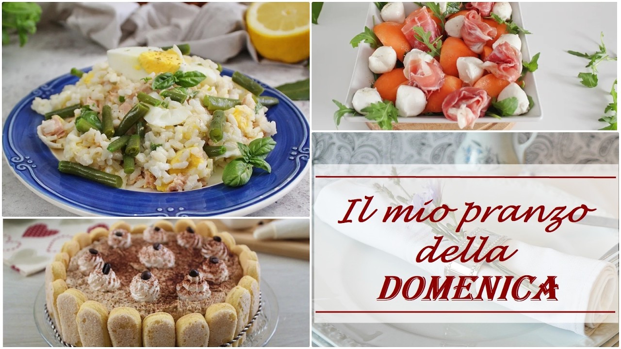 IL MIO PRANZO DELLA DOMENICA #318  ( agosto'26)