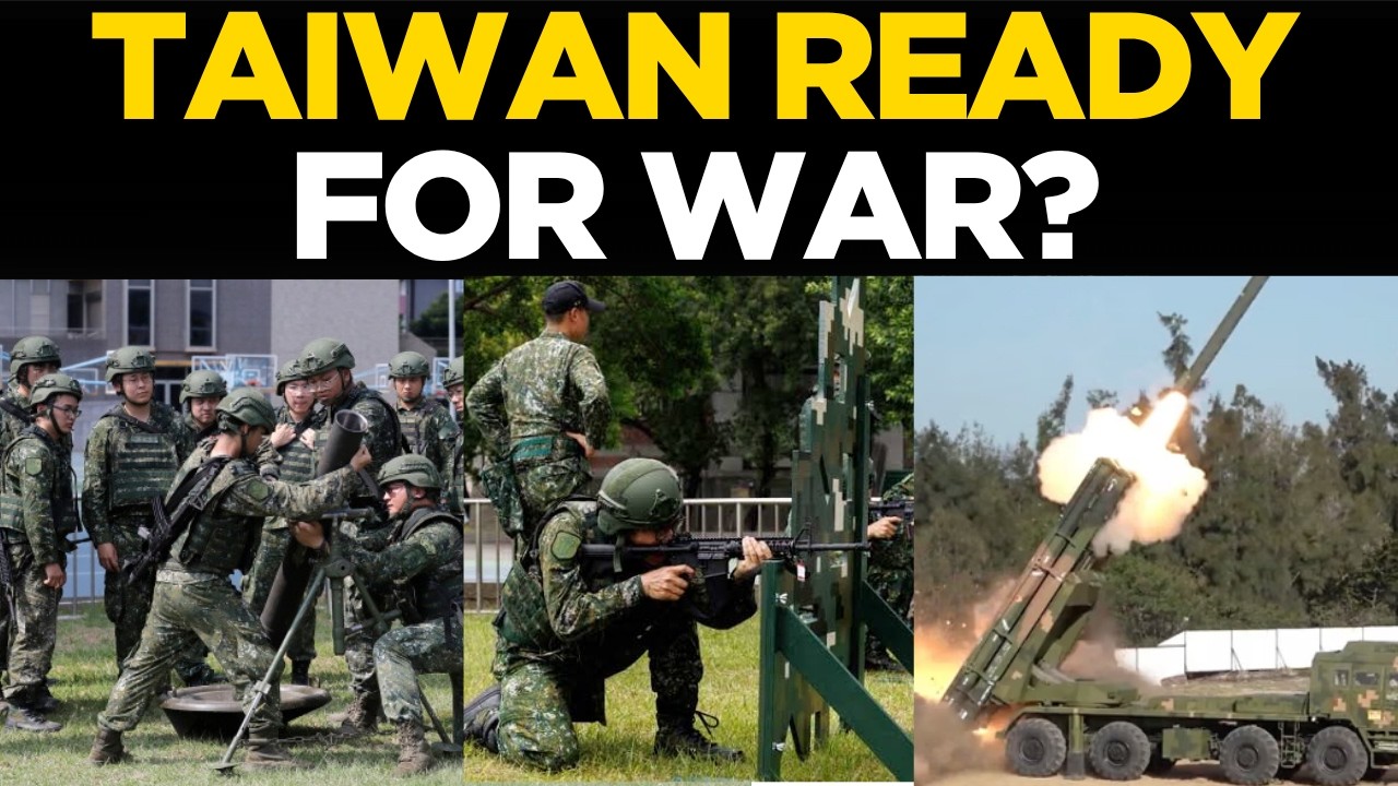 TAIWAN WAR GAMES LIVE | WARNING TO CHINA! Mirage Fighter Jets Scramble From Hsinchu Air Base
