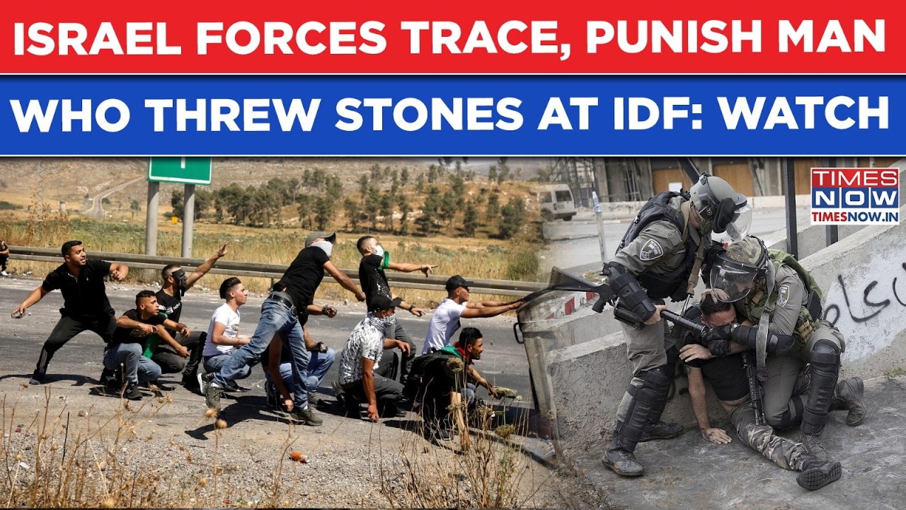 Israel Forces Trace Man Who Threw Stones At IDF Near Jerusalem: Watch 'Detective Movie' Like Action