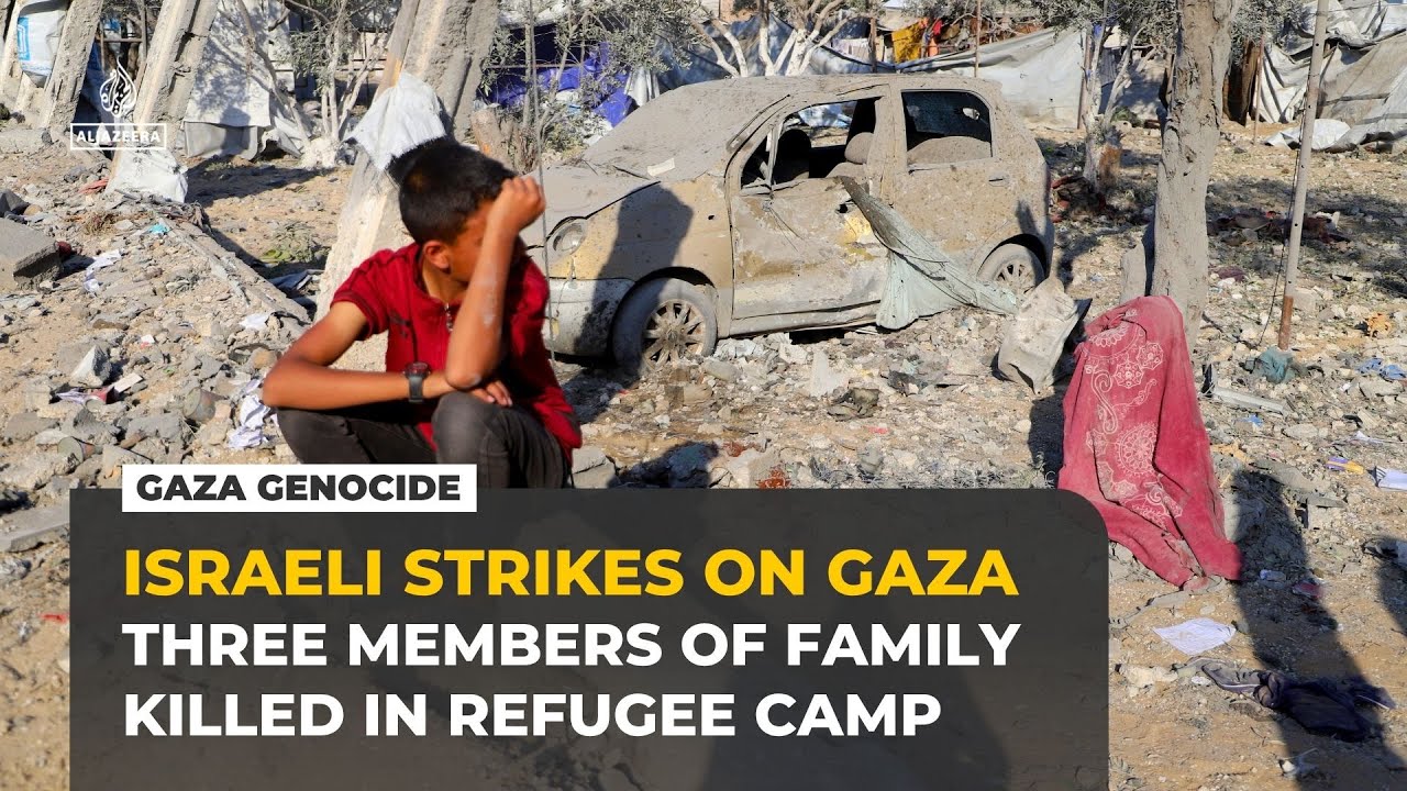 Israeli strike in central Gaza kills 3 Palestinians, including infant
