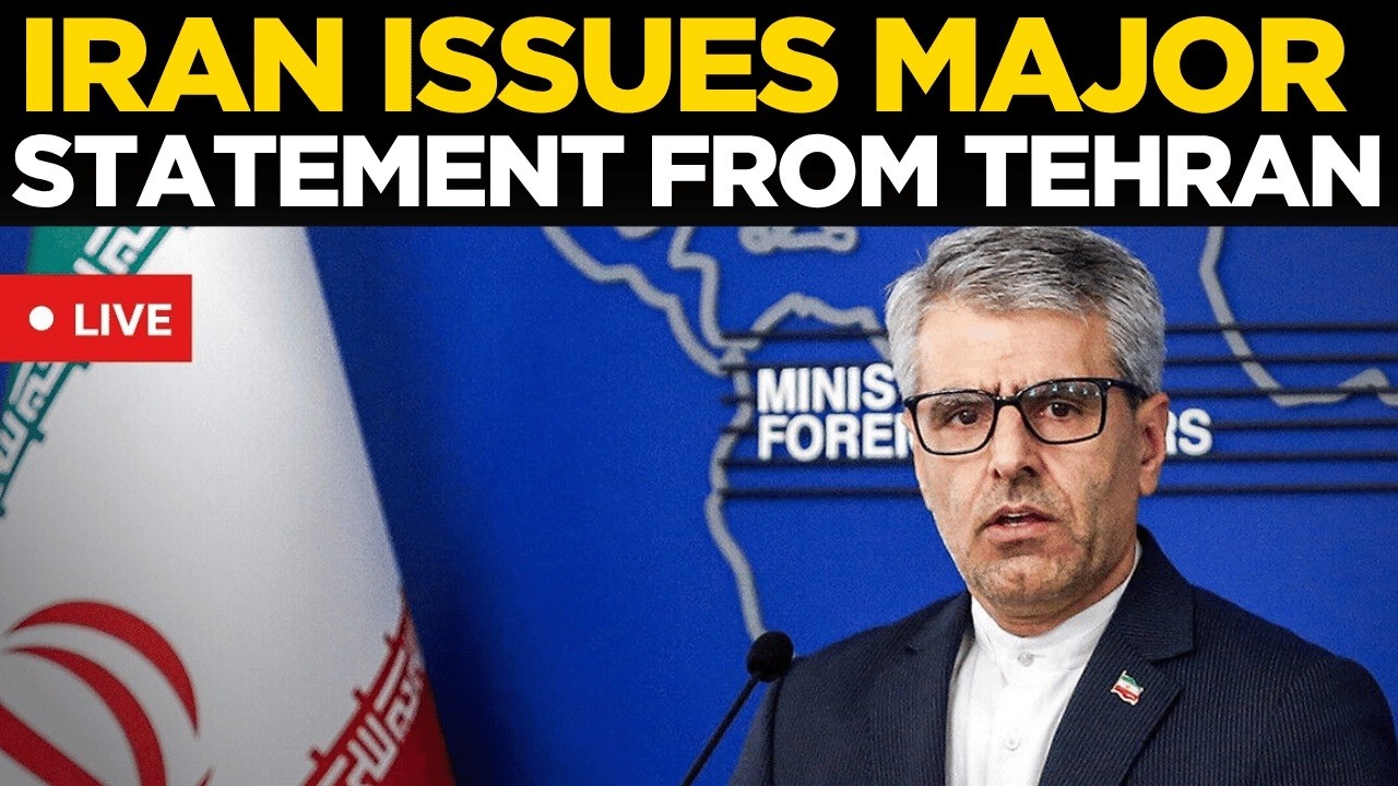 Tehran Presser LIVE | Tehran REJECTS Trump's Claims; Warns of Retaliation | Trump | World News LIVE