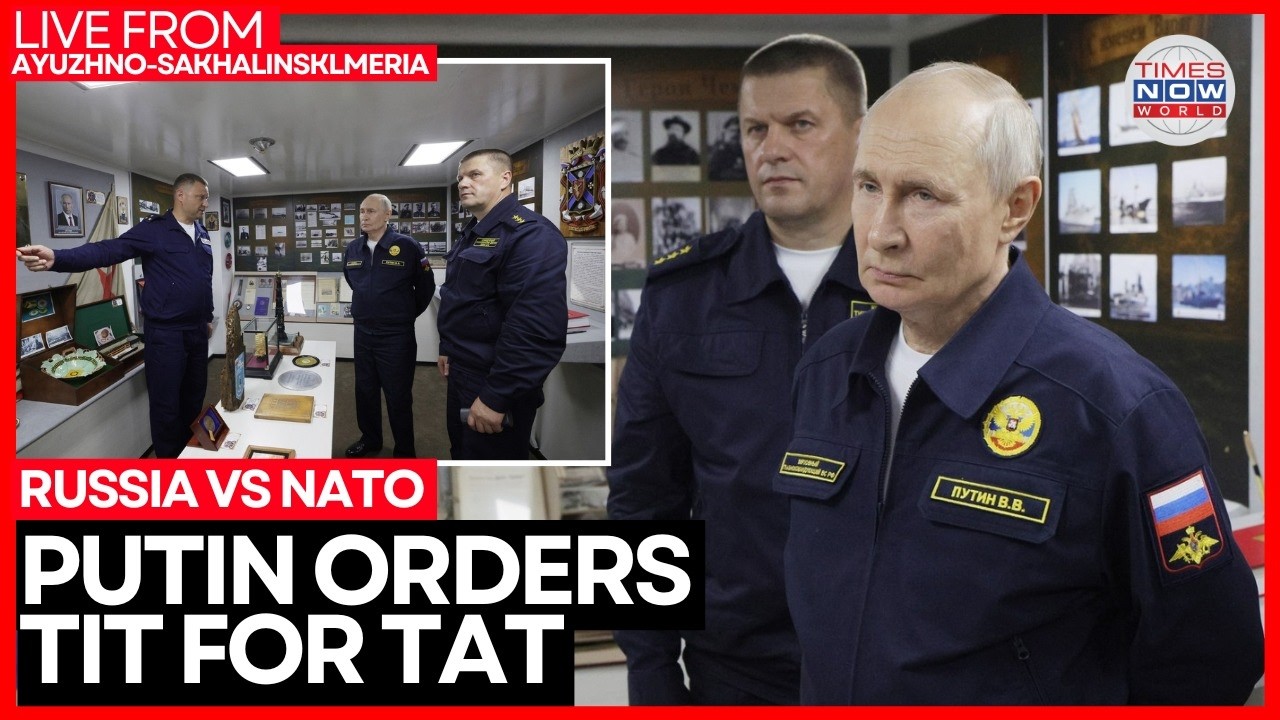 LIVE: Putin Vows Mirror Retaliation Against EU 'Piracy' During Pacific Fleet Maneuvers | World News