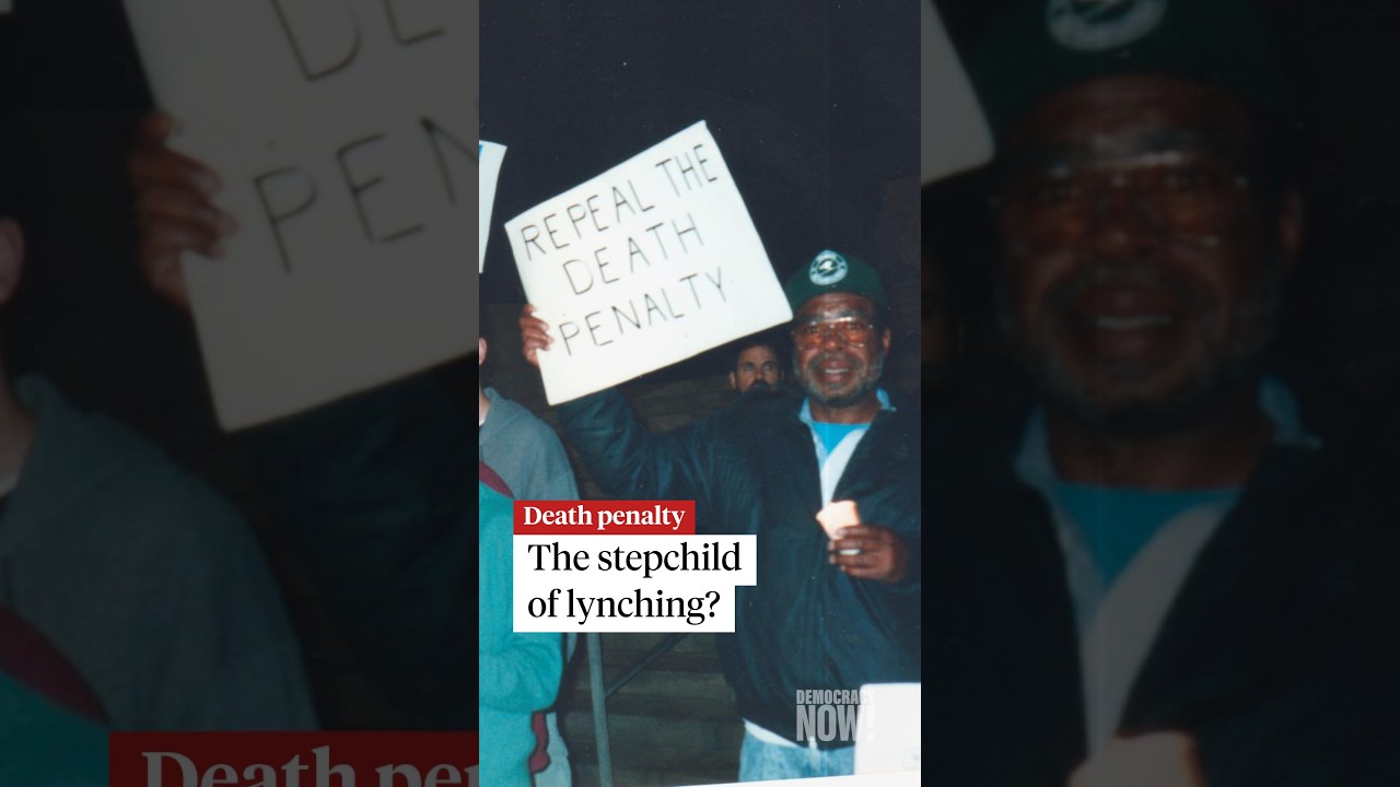Is the death penalty the "stepchild of lynching"?