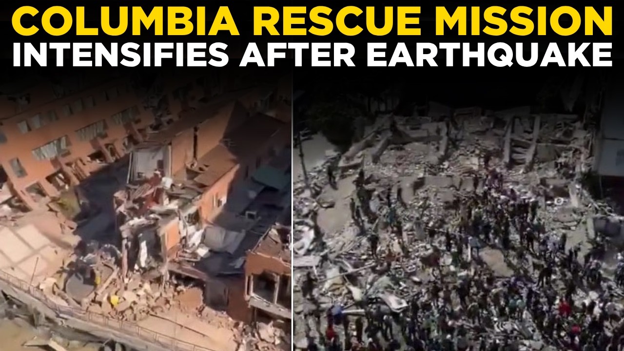 COLOMBIA EARTHQUAKE LIVE | Cali Search & Rescue: Race Against Time For Survivors Under Rubble