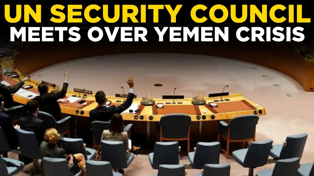 Yemen Crisis LIVE | UN Security Council Meets as Houthi Attacks Escalate in Red Sea| Times Now World