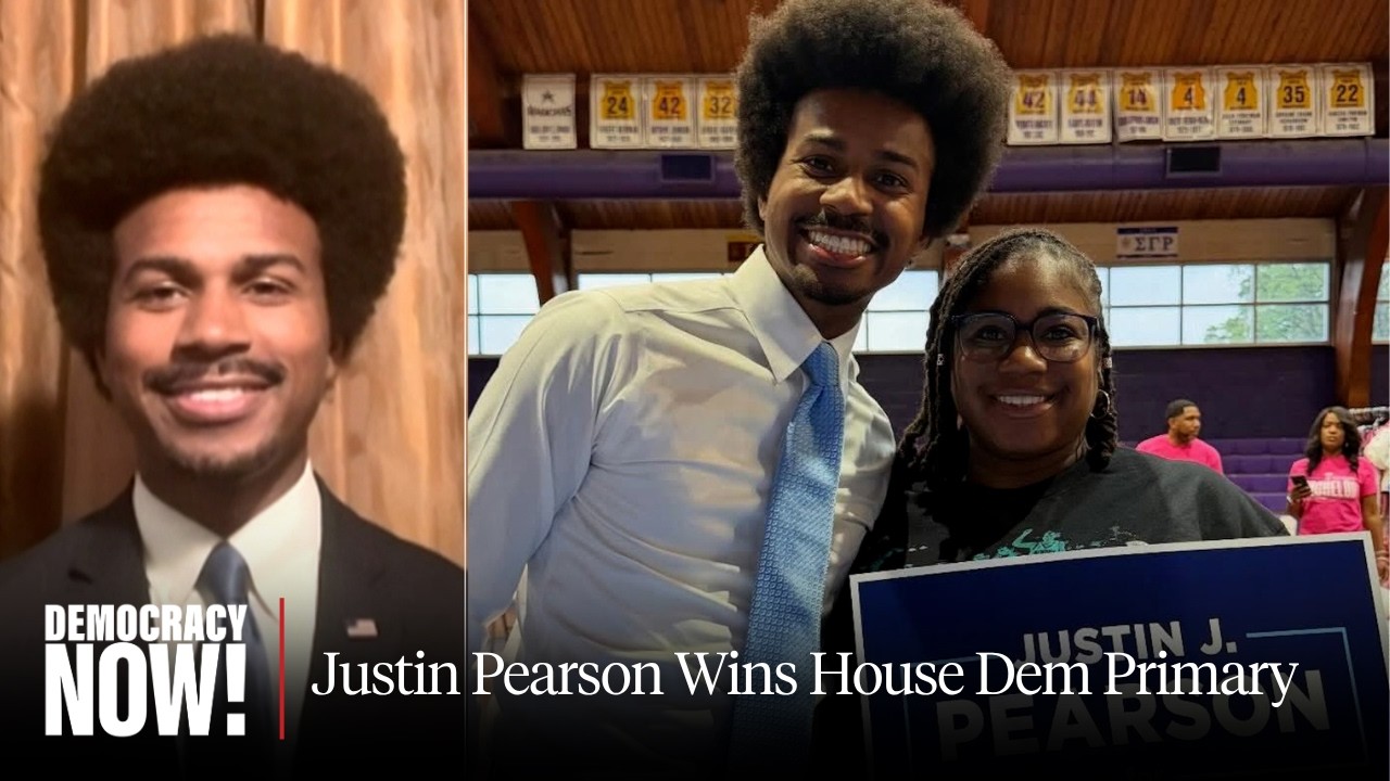 "Stop Toxic Data Centers": Justin Pearson on Elon Musk, AI & Winning Dem. House Primary in Memphis