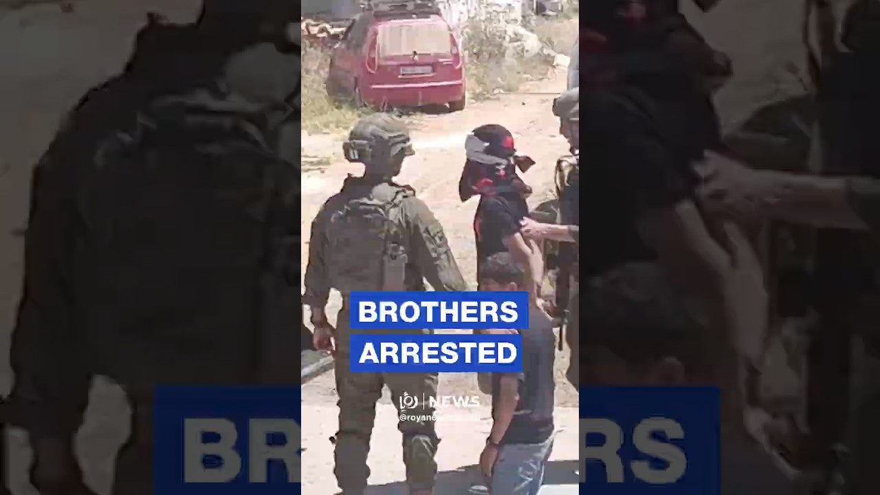 Palestinian teen and brother detained in east Ramallah village