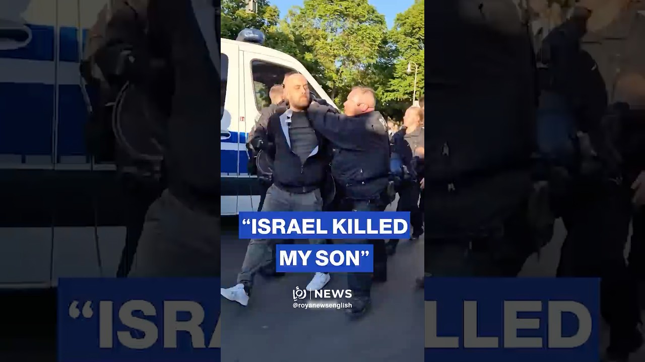 Berlin police arrest Palestine protest shouting “Israel killed my son”