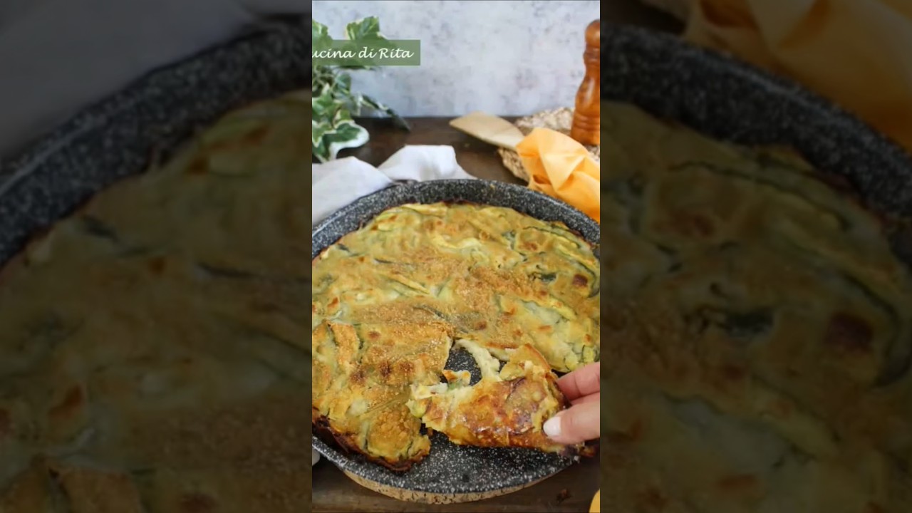 SCROCCHIARELLA DI ZUCCHINE #zucchine #scrocchiarella