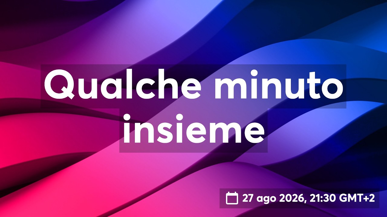 Qualche minuto insieme 📱