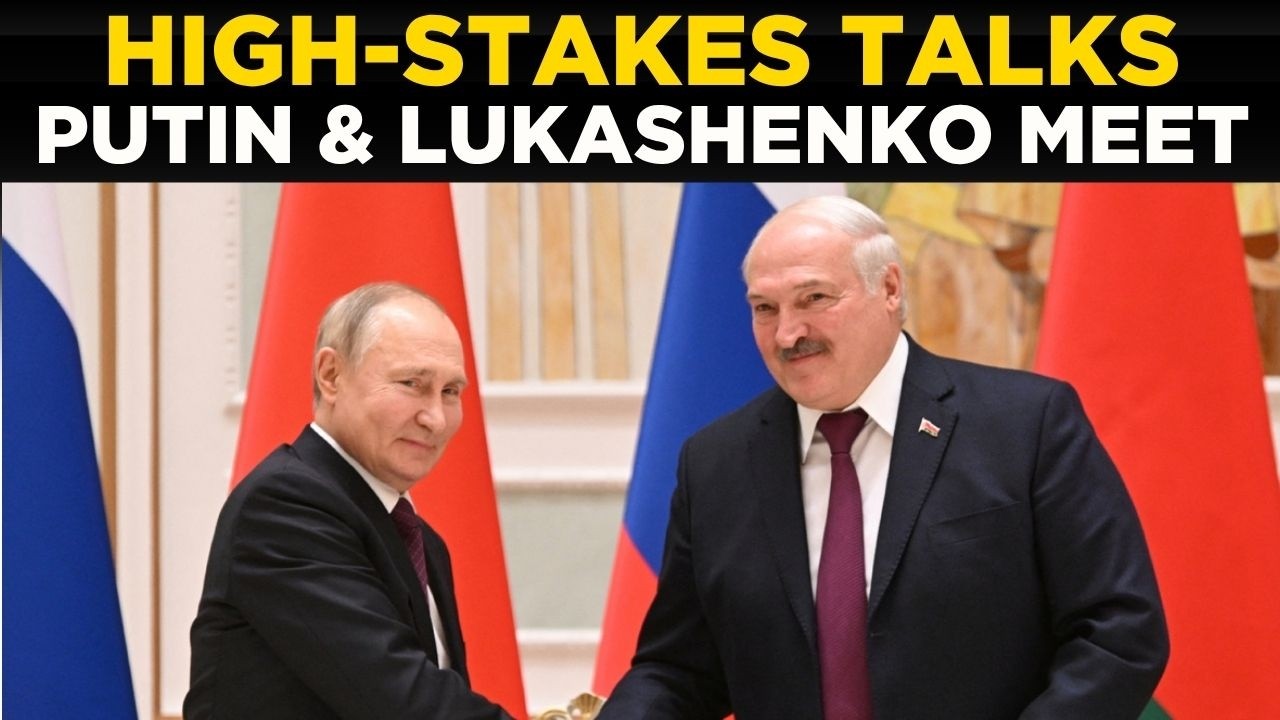 RUSSIA LIVE: Putin Meets Lukashenko in Moscow for High-Stakes Talks on Security & Cooperation