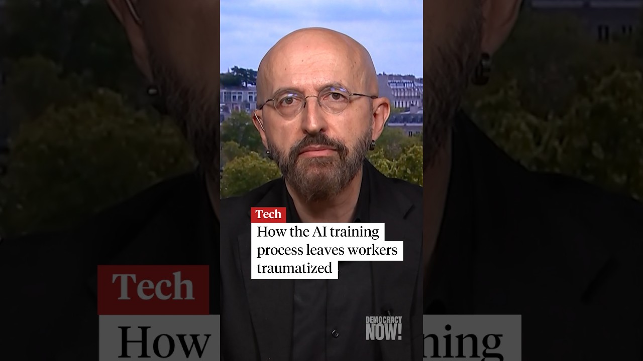 How the AI training process leaves workers traumatized
