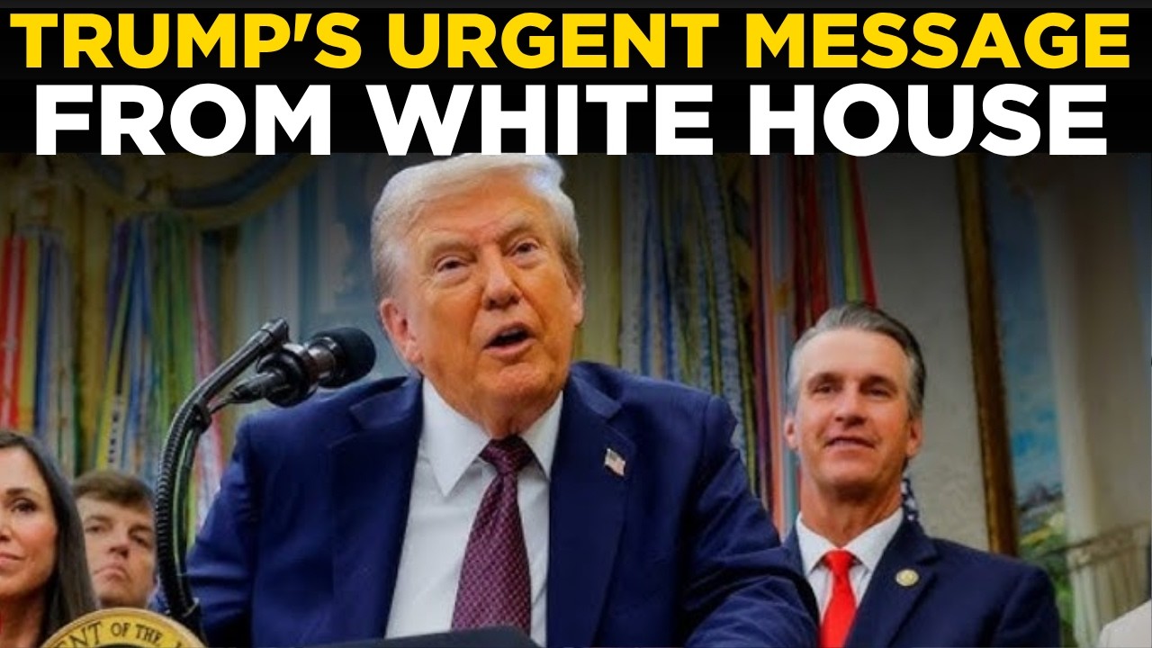 Trump LIVE | Urgent Message From White House Sparks Major Global Reaction Today | Times Now World