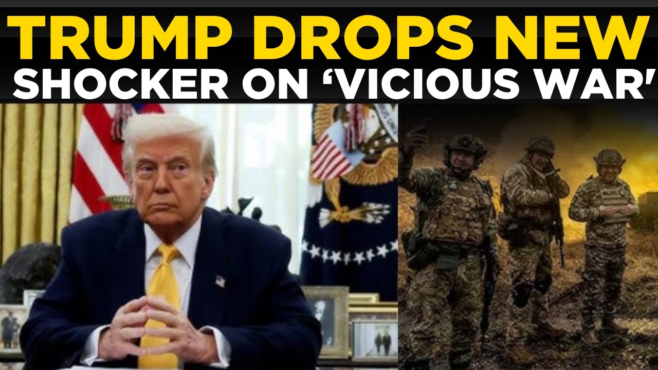 Trump LIVE: Trump Drops New Shocker On ‘Vicious War’ As Tensions Escalate | W...