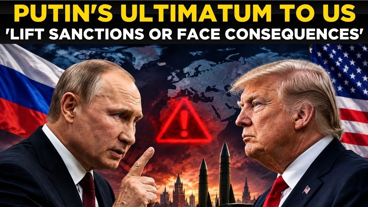 PUTIN'S WARNING LIVE | Putin Warns US to Lift Iran Sanctions Now or Face Dire...