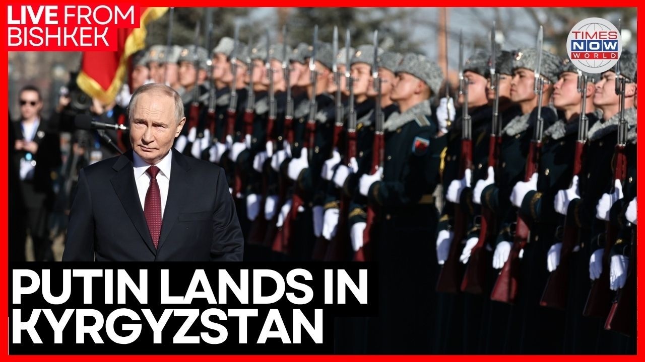 SCO SUMMIT 2026 LIVE | Putin Arrives in Kyrgyzstan for 26th SCO Summit in Bis...