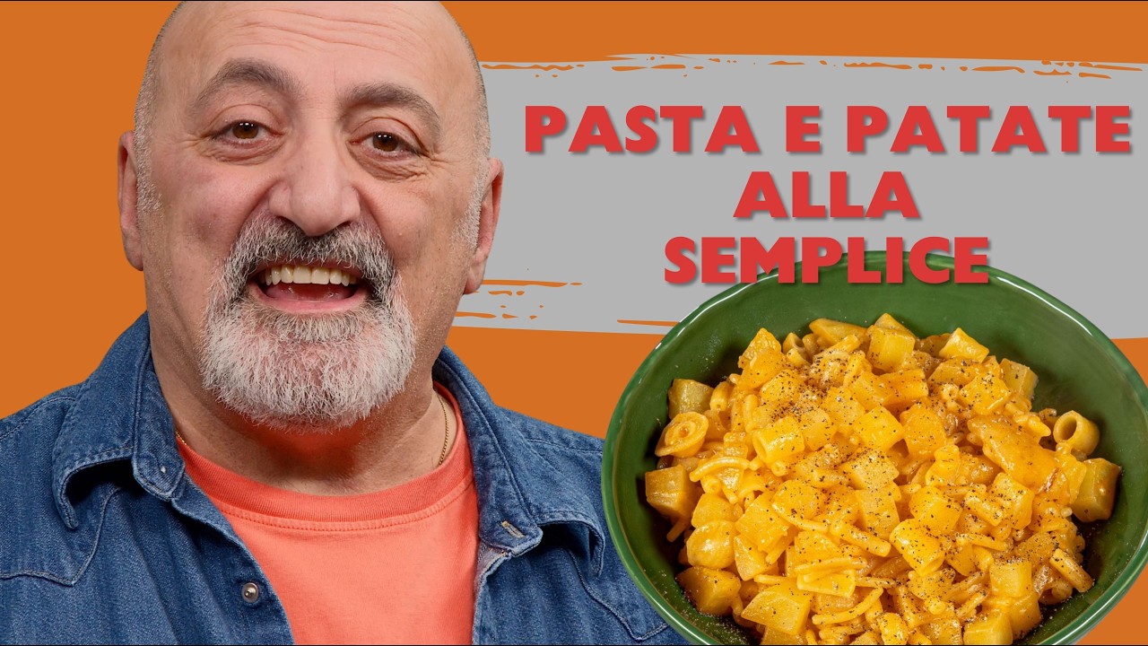 Pasta e Patate alla Semplice 🍝 Cremosa, Economica e Piena di Gusto