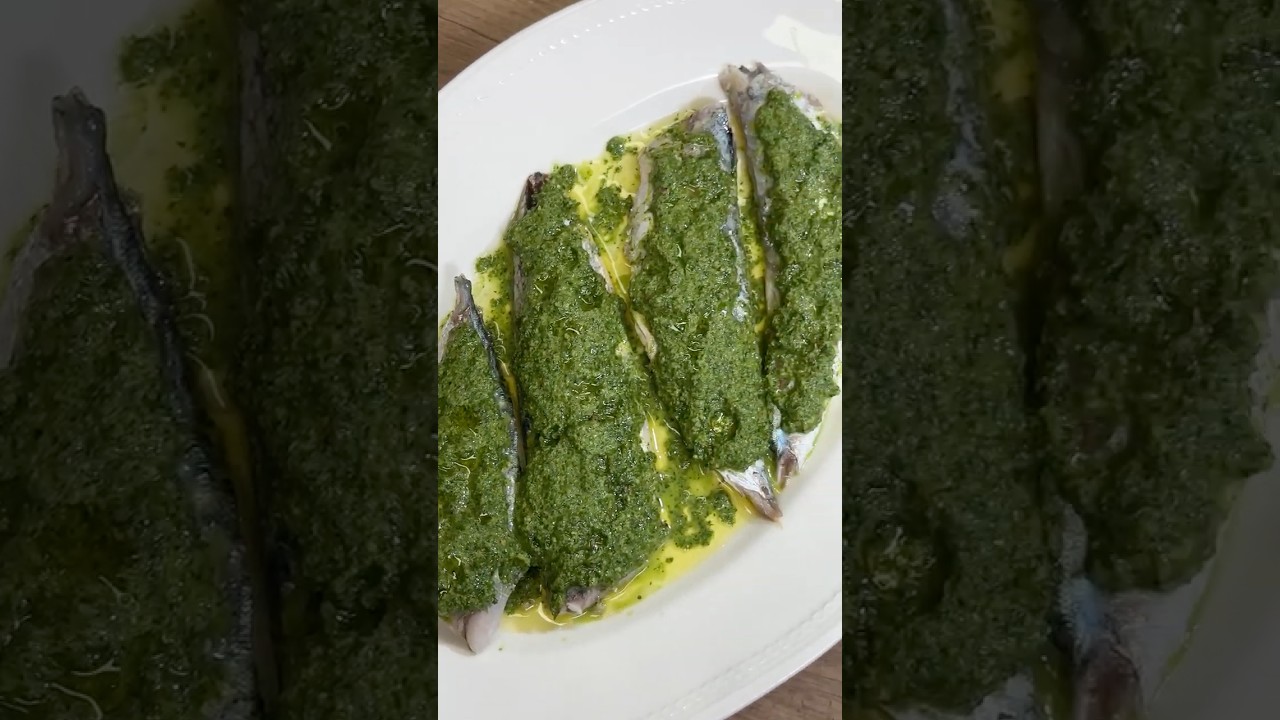 SGOMBRO MARINATO con CREMA al PREZZEMOLO: fresco, profumato e ricco di gusto ...