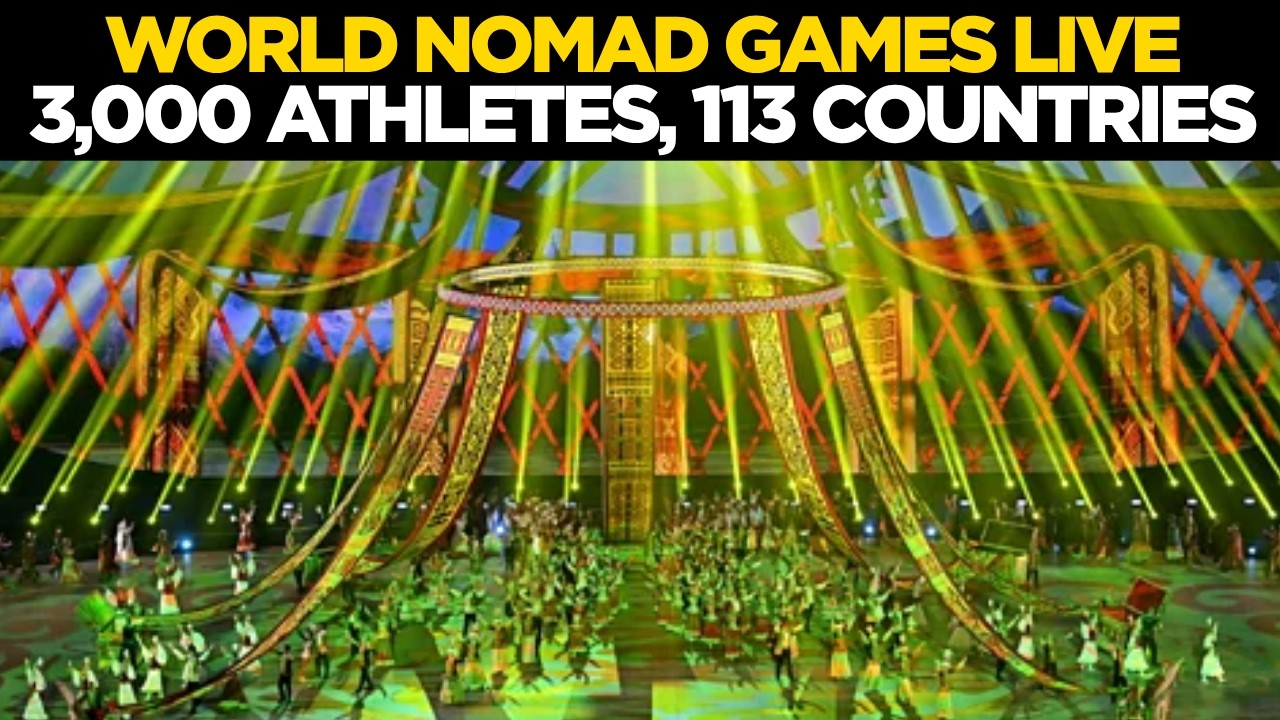 WORLD NOMAD GAMES LIVE | Opening Ceremony Begins in Bishkek as SCO Leaders Arrives