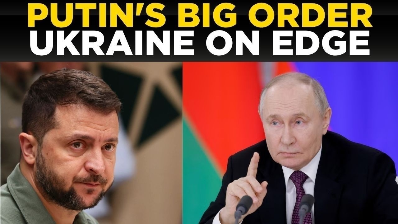 Putin LIVE | 'Time For Action': Putin's HUGE Order Shocks Zelenskyy | Ukraine In Flames Tonight?